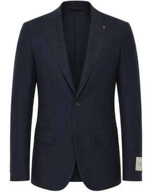 Corneliani Cc Collection Two-Button Jacket - Blue
