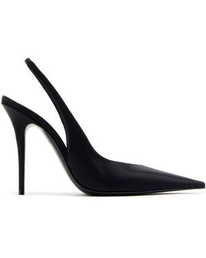 AMINA MUADDI 105mm Anok Court Shoes - Black
