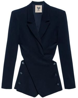 Aniye By Lavinia Cut-Out Blazer - Blue