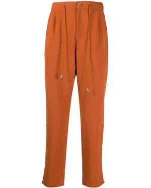 Nanushka Pantalon De Jogging Crop - Orange