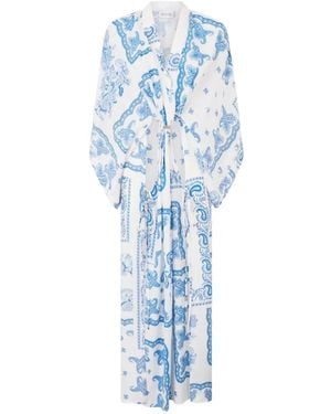 The Attico Light- And Maxi Dress - Blue