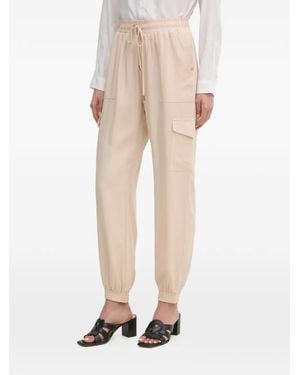 GAUDI Pantalon À Lien De Resserrage - Natural