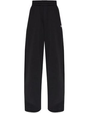 DIESEL P-Zenia-Od Elasticated-Waistband Pants - Black