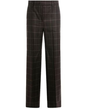Incotex Wool Trousers - Black