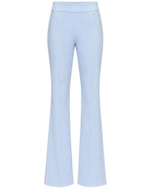 DIVEDIVINE Urbino Schlaghose Mit Hohem Bund - Blau
