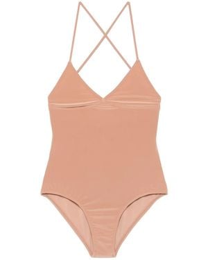 Norma Kamali Slip Mio ボディスーツ - ピンク