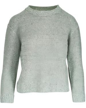 Kinross Cashmere Crew-Neck Jumper - Grey