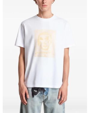 A.P.C. Jean Portrait T-Shirts - White
