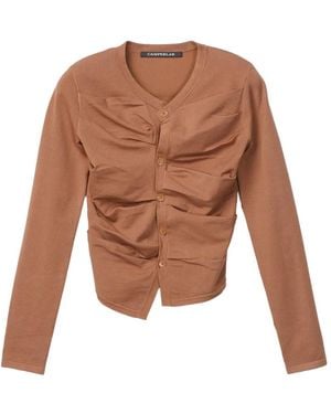 CAMPERLAB Geknöpfter Cardigan - Weiß