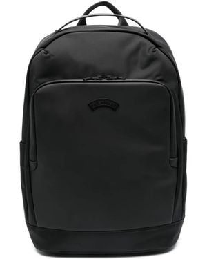 Paul & Shark Logo-Badge Backpack - Black