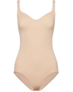 Wolford シームレス ボディスーツ - ナチュラル