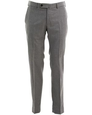 Incotex Pressed-Crease Tailored Pants - Gray