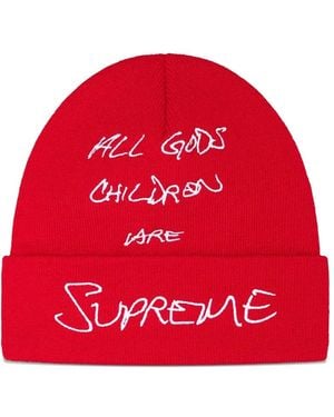 Supreme God's Children ビーニー - レッド