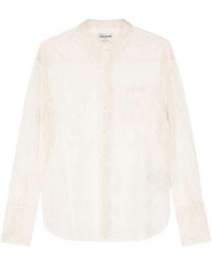Zadig & Voltaire Tyrone Lace - White