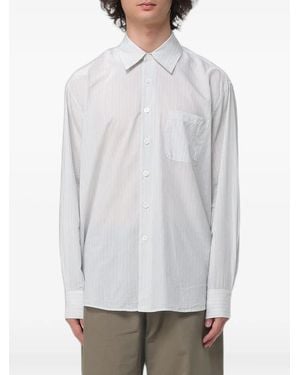Our Legacy Above Striped Shirt - White