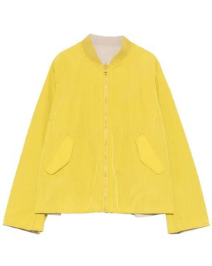 Bomboogie Flap-Pocket Reversible Jacket - Yellow