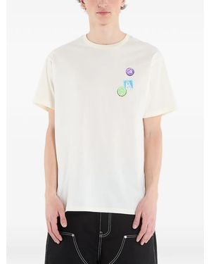 RIPNDIP Graphic-Print T-Shirt - White