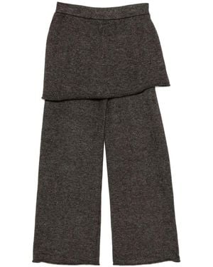 Lauren Manoogian Askew Layered Trousers - Grey
