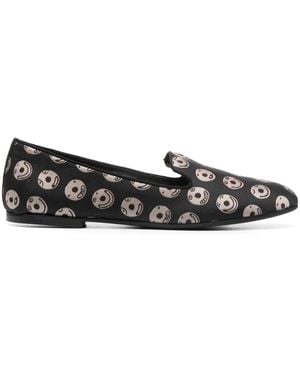 10 Corso Como X The Merchant Of Florence Emoji Slippers - Black