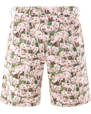Bless Shorts Mit Print - Natur