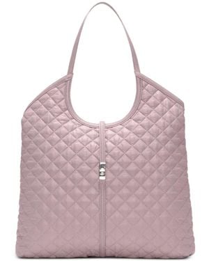 MZ Wallace Large Astor Quilted Tote Bag - Pink