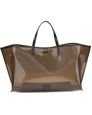 STAUD Large Christos Tote Bag - Brown
