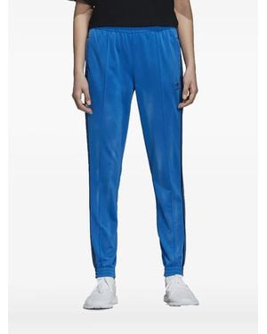 adidas Three-Stripe Track Pants - Blue