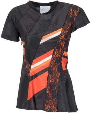 Koche Patchwork T-Shirt - Black