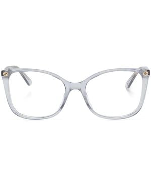 Gucci Bril Met Doorzichtig Montuur - Naturel