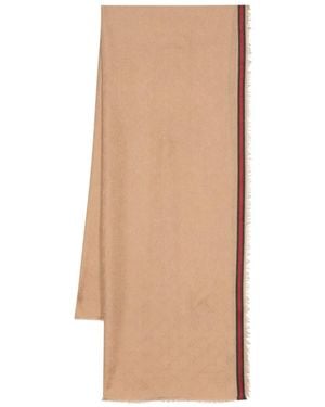 Gucci Gg Scarf - Natural