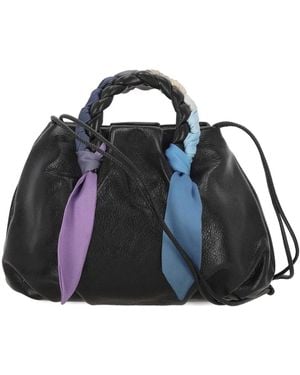 Hereu Bombon Foulard Tote Bag - Blue