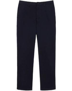 Lacoste Regular-Fit Cotton Chino Pants - Blue