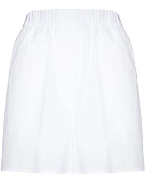 Frankie Shop Organic Cotton Shorts - White