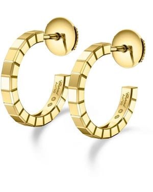 Chopard 18Kt Ice Cube Earrings - Metallic