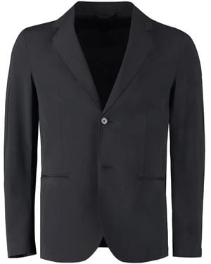 THE (Alphabet) Single-Breasted Blazer - Black