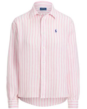 Polo Ralph Lauren Gestreept Blouse - Roze