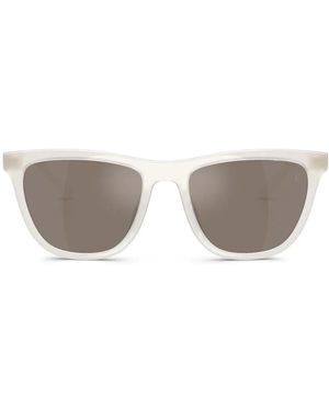 Oliver Peoples R-9 Ecru Sunglasses - Grey