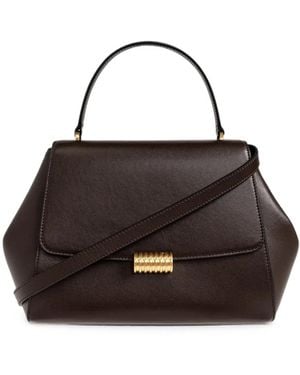 Neous Thala Leather Tote Bag - Black