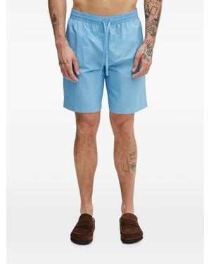 MM6 by Maison Margiela Drawstring-Waist Swim Shorts - Blue