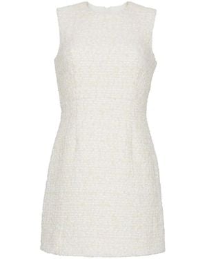 Adam Lippes Peplum Mini Dress - White