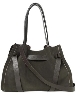 VISONA Borsa Tote Victoria - Nero