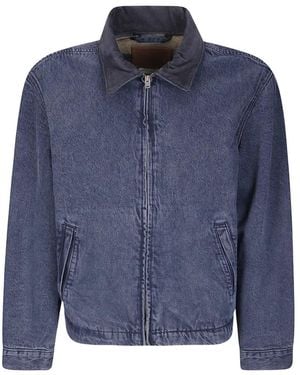 Levi's Castro Zip-Up Denim Jacket - Blue