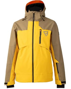 Brunotti Giacca Da Sci Kanisher Con Tasche - Giallo