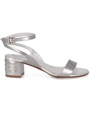 Tod's Sandales À Talon Épais - White