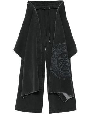 Jean Paul Gaultier Drawstring Pocket Pants - Black