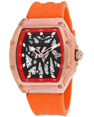 Christian Van Sant Odyssey Skeleton Armbanduhr 50Mm - Orange