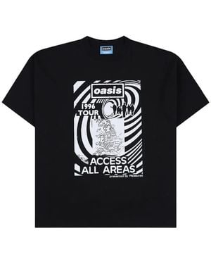 Pleasures X Oasis All Access T-Shirt - Black