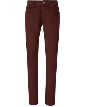 Jacob Cohen Logo-Embroidered Jeans - Purple