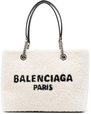 Balenciaga Duty Free ハンドバッグ M - ナチュラル