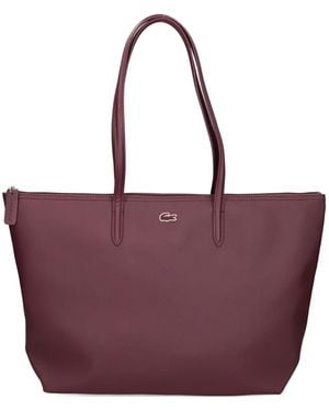 Lacoste Large L.12.12 Concept ハンドバッグ - パープル